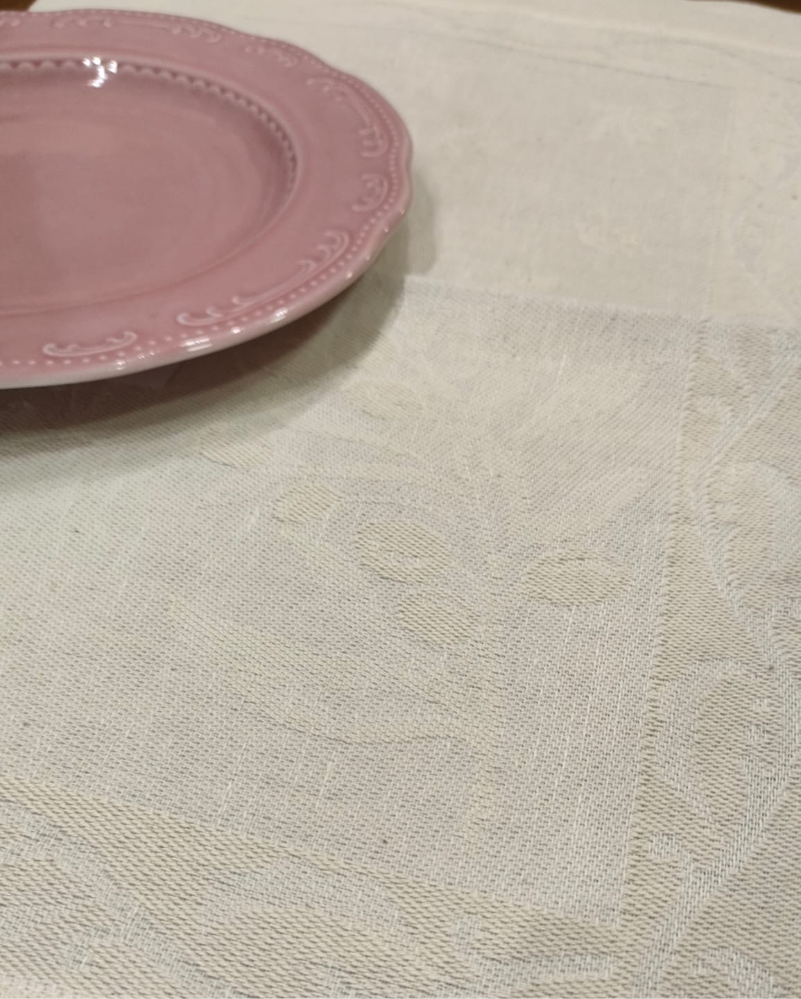 TOVAGLIA OLIVE MISTO LINO