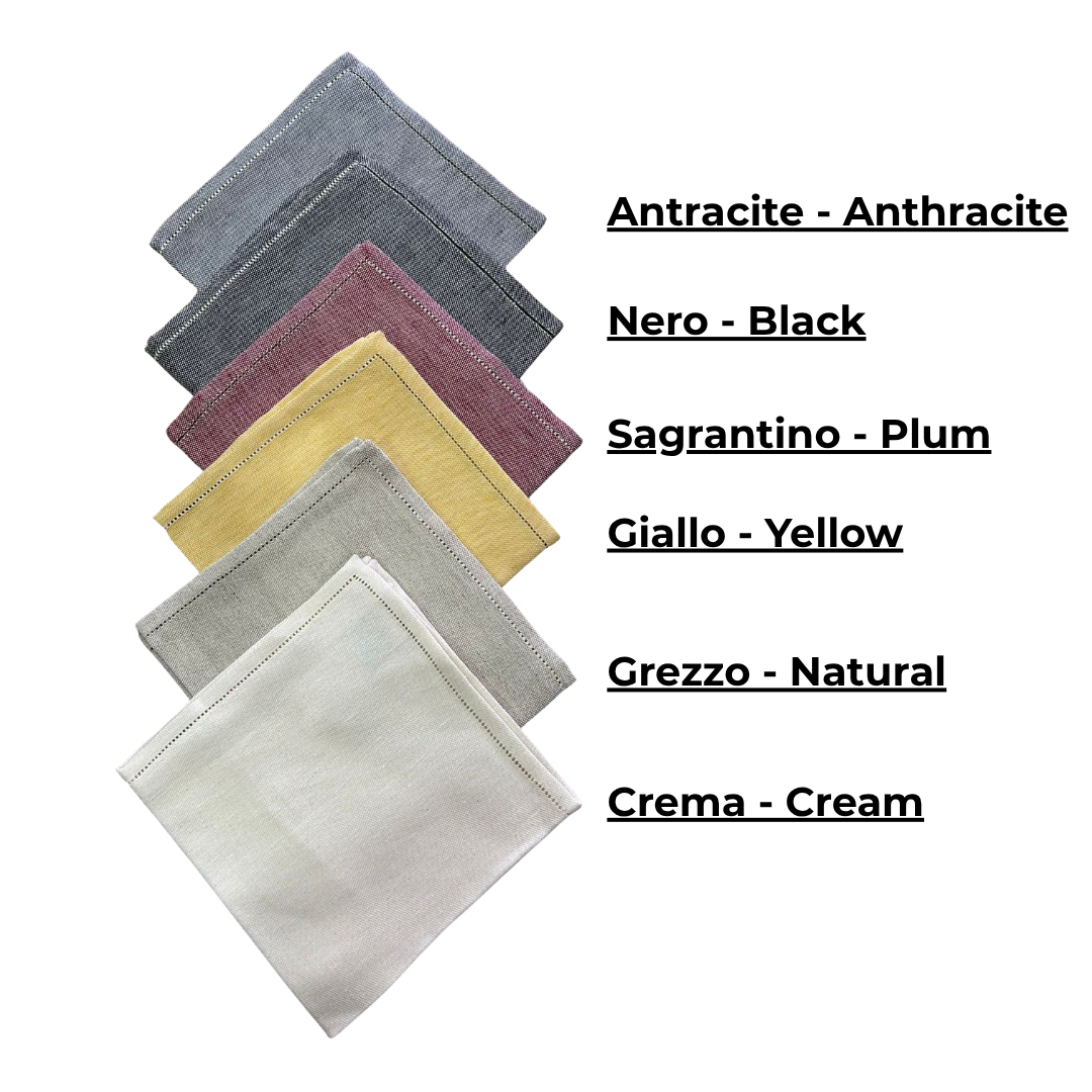 TOVAGLIOLO RASO MISTO LINO