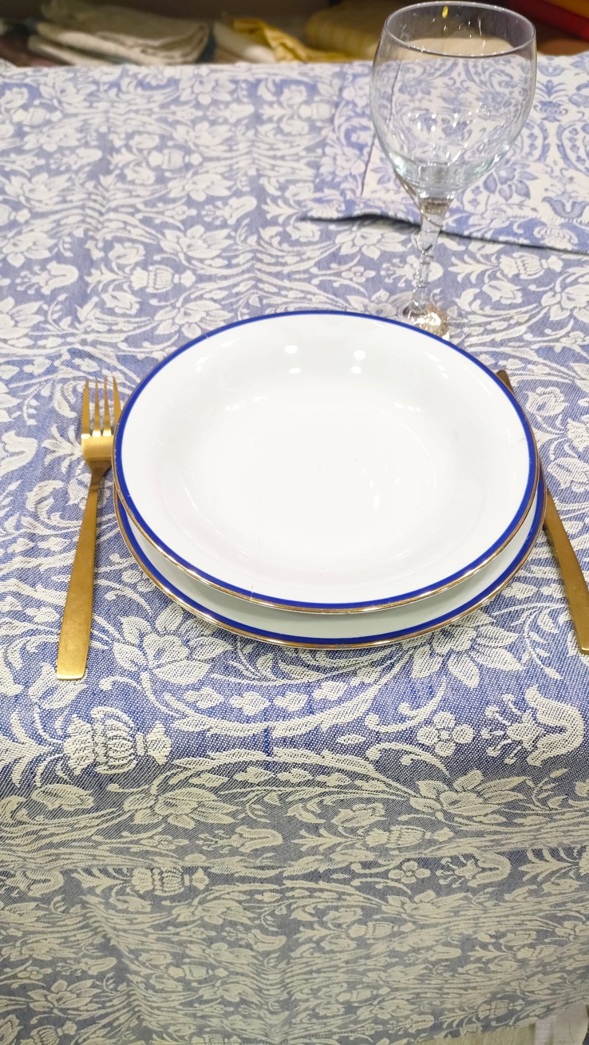 TOVAGLIA ANFORA MISTO LINO