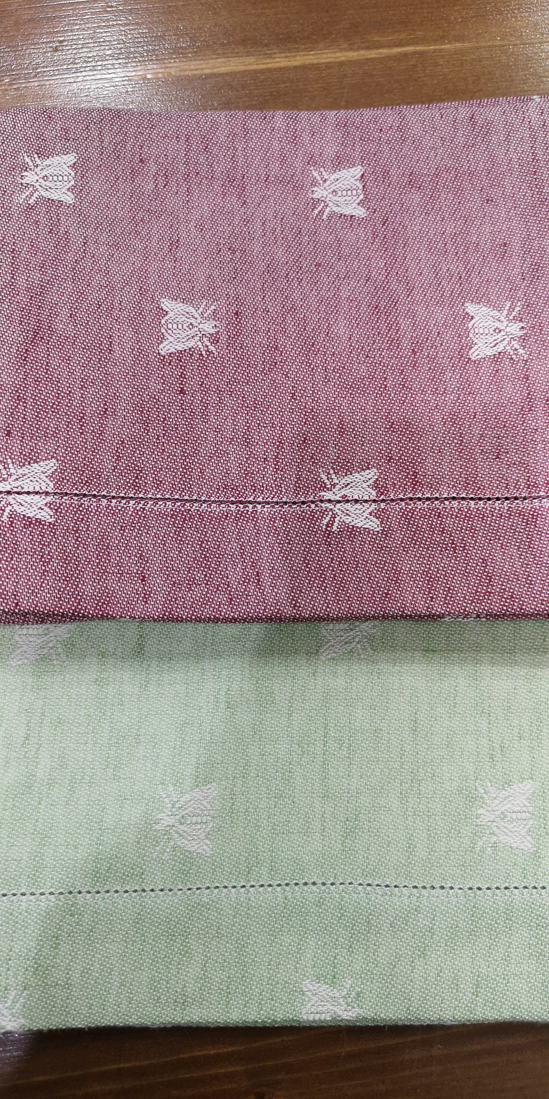 TABLECLOTH BEES LINEN BLEND