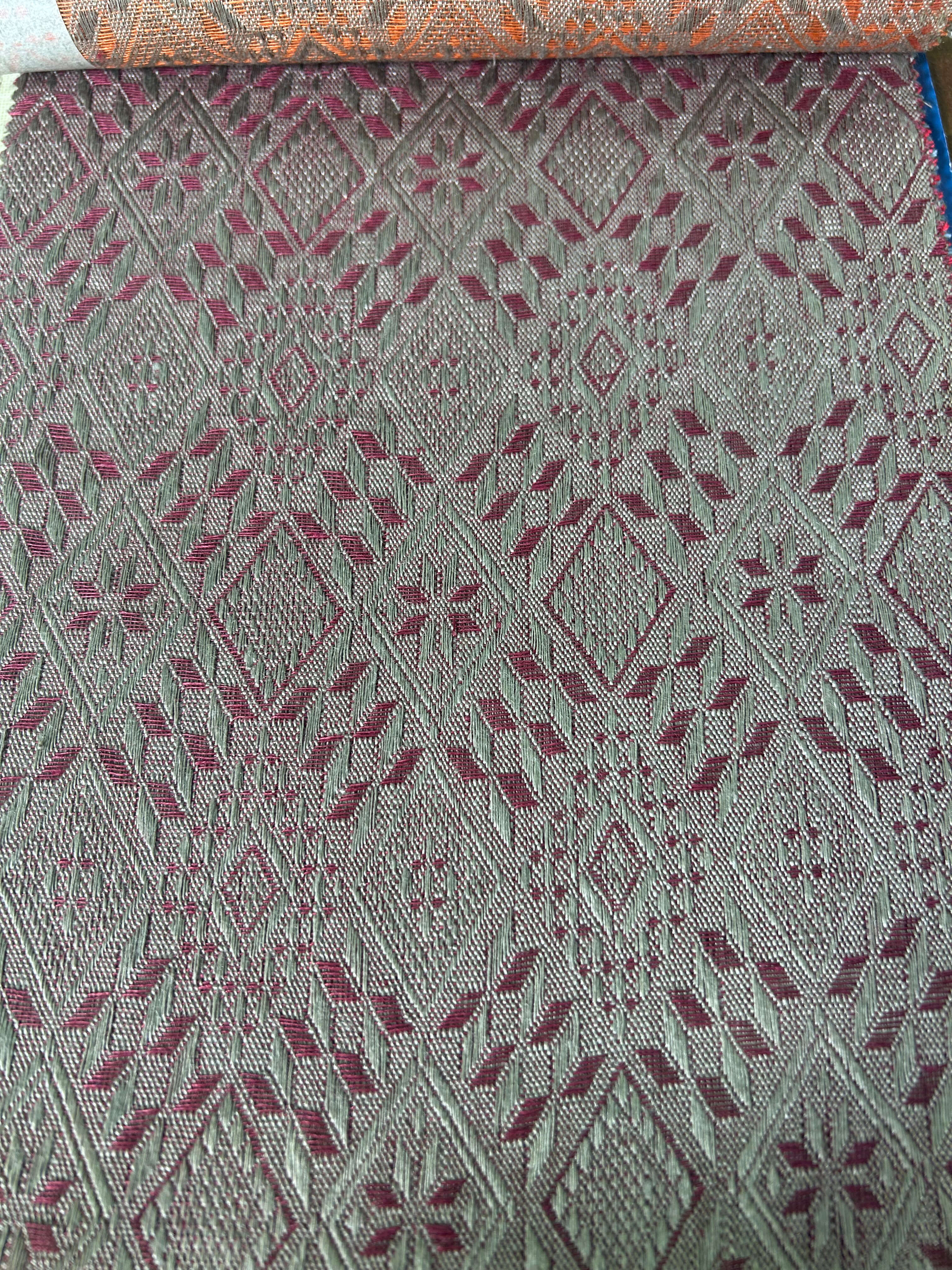 TESSUTO F. MEDAGLIONE RUSTICA PURO LINO