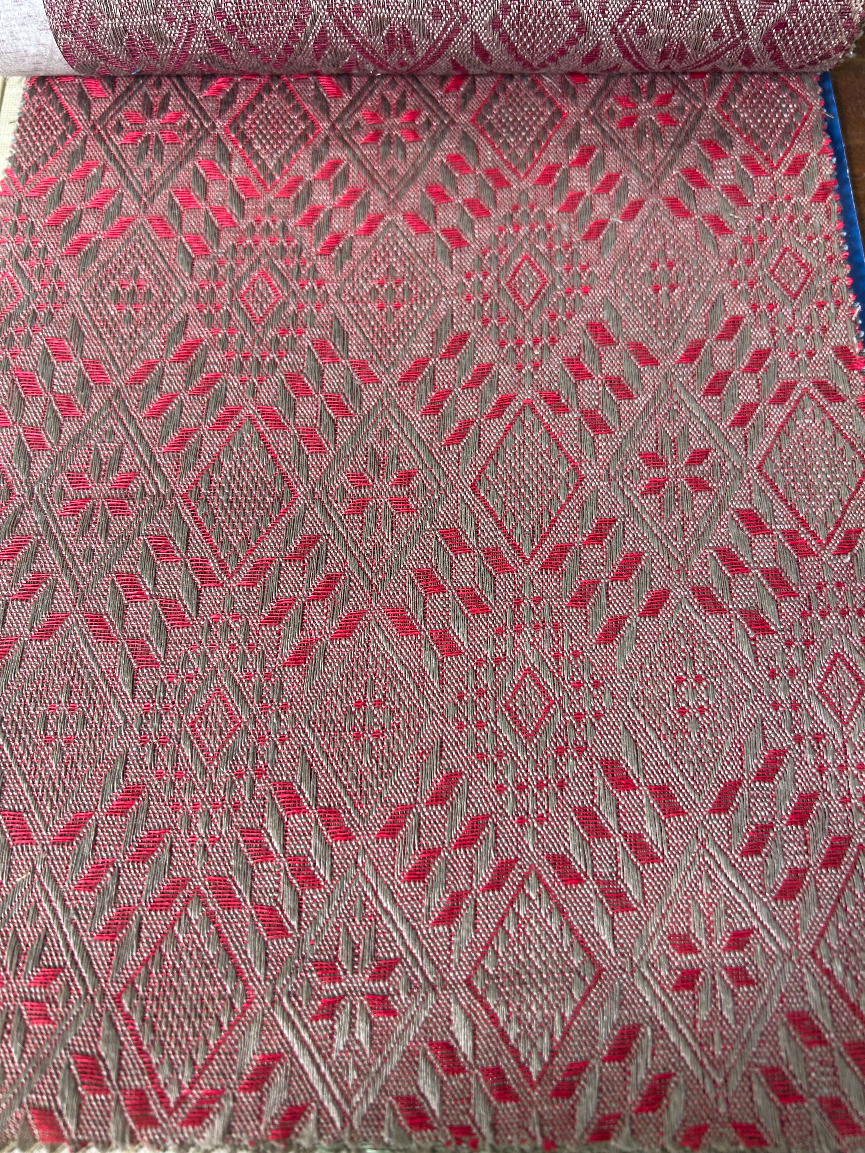 TESSUTO F. MEDAGLIONE RUSTICA PURO LINO