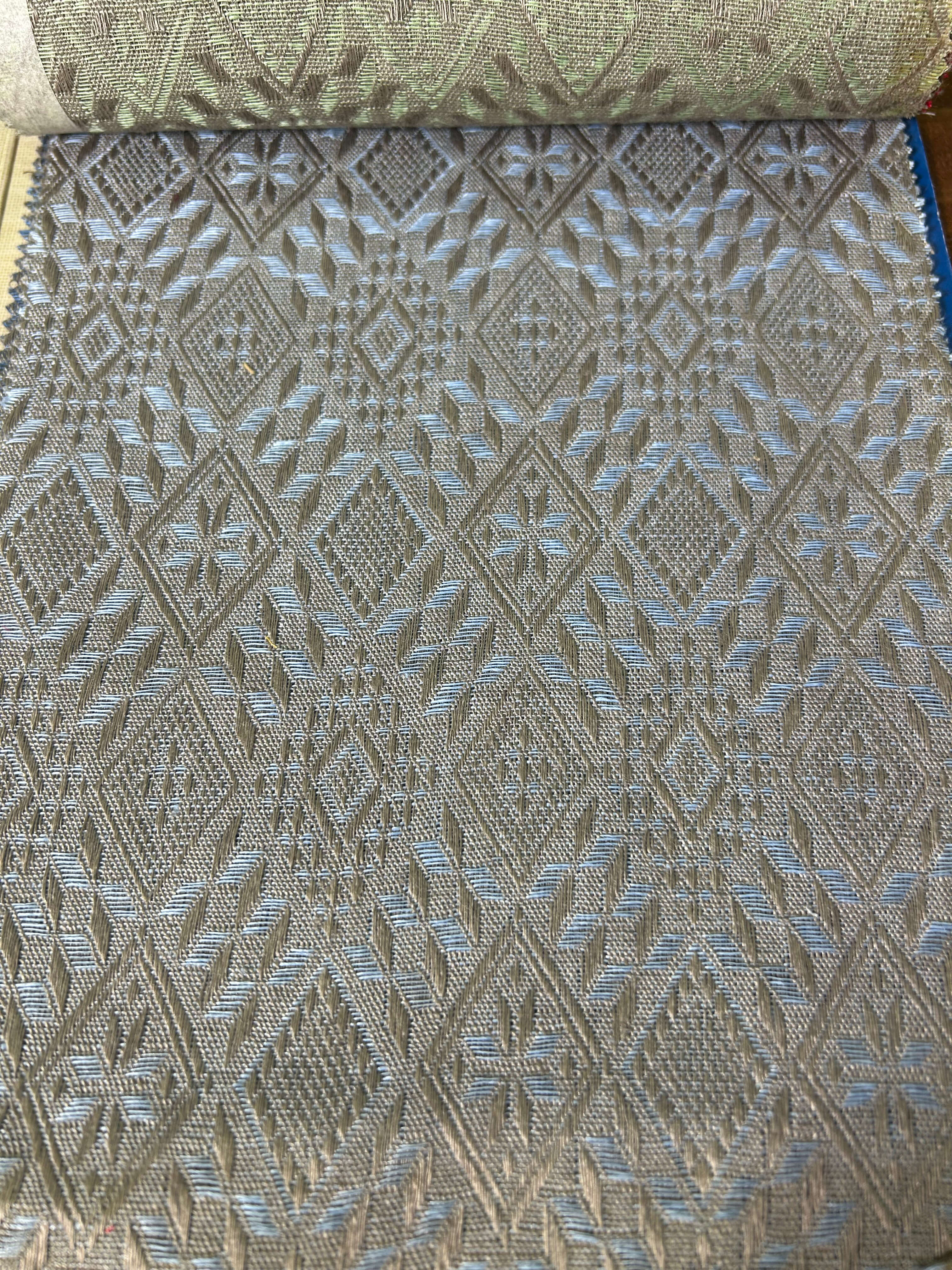 TESSUTO F. MEDAGLIONE RUSTICA PURO LINO