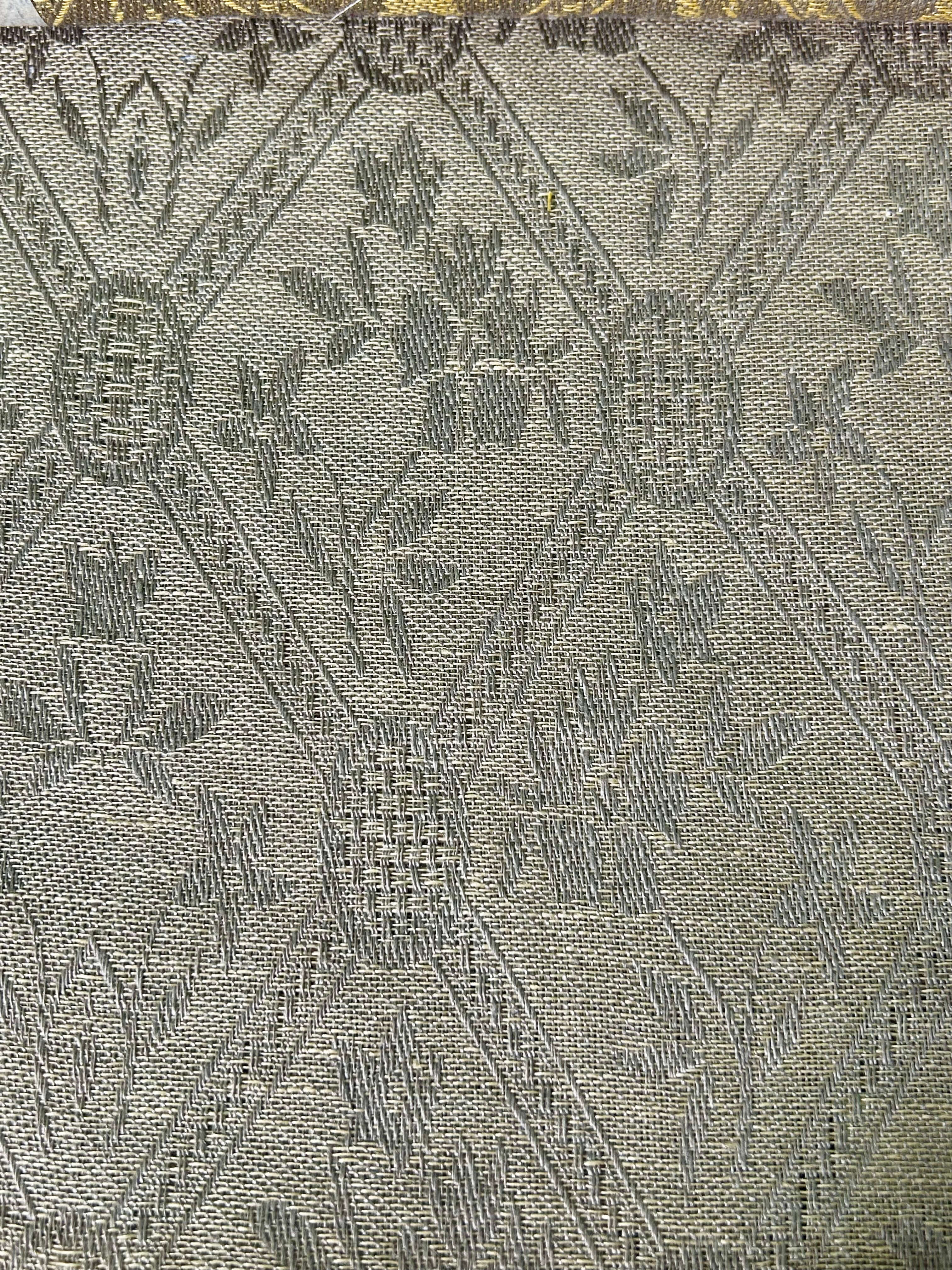 TESSUTO FLOREALE RUSTICA PURO LINO