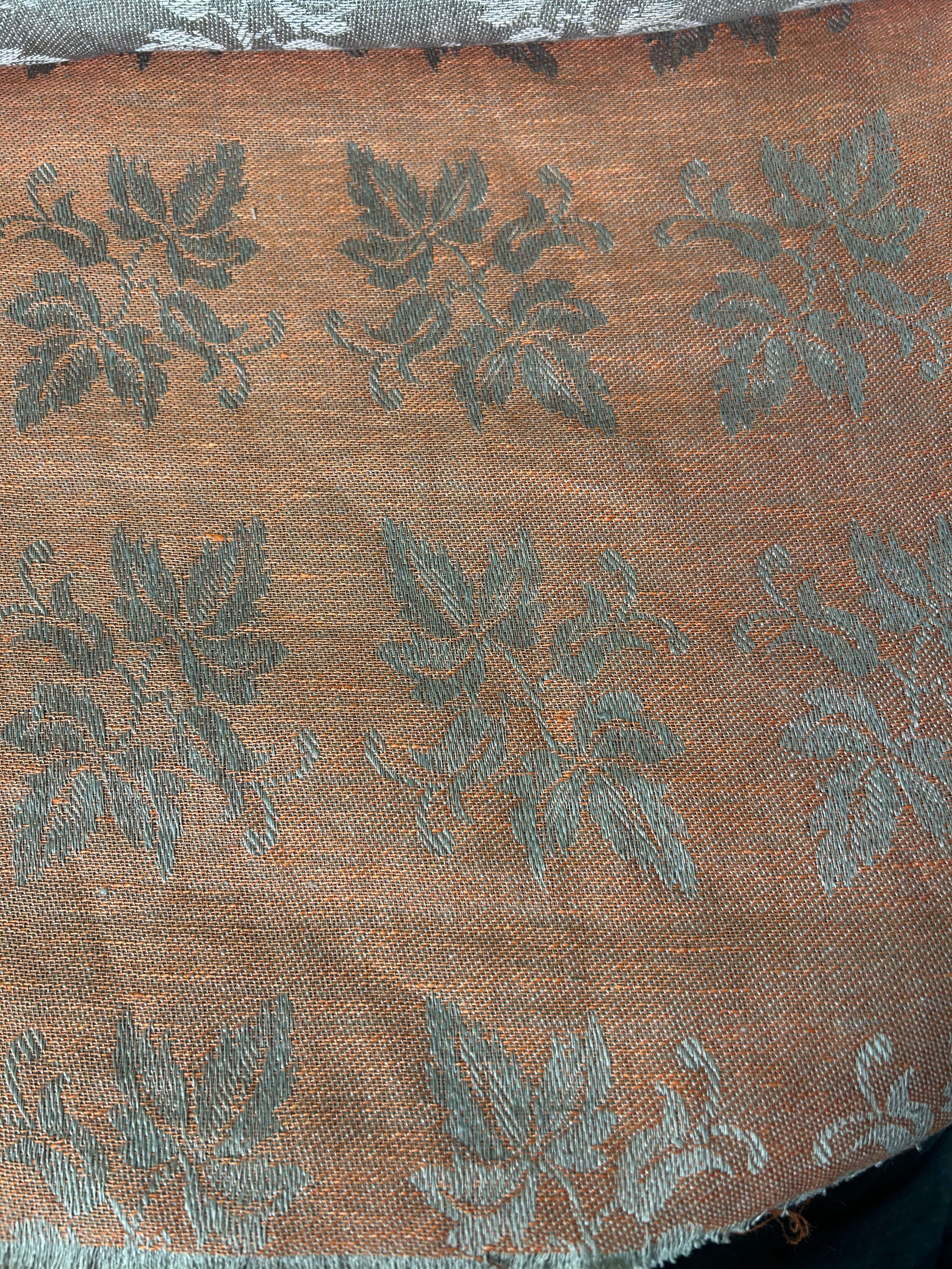 TESSUTO EDERA RUSTICA PURO LINO