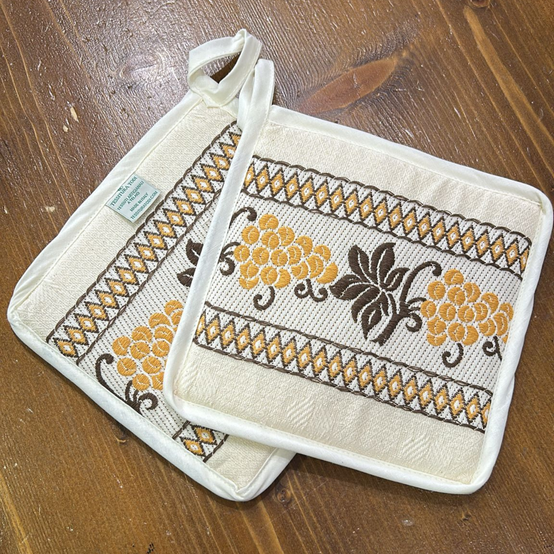 Coppia Presine Uva Puro Cotone