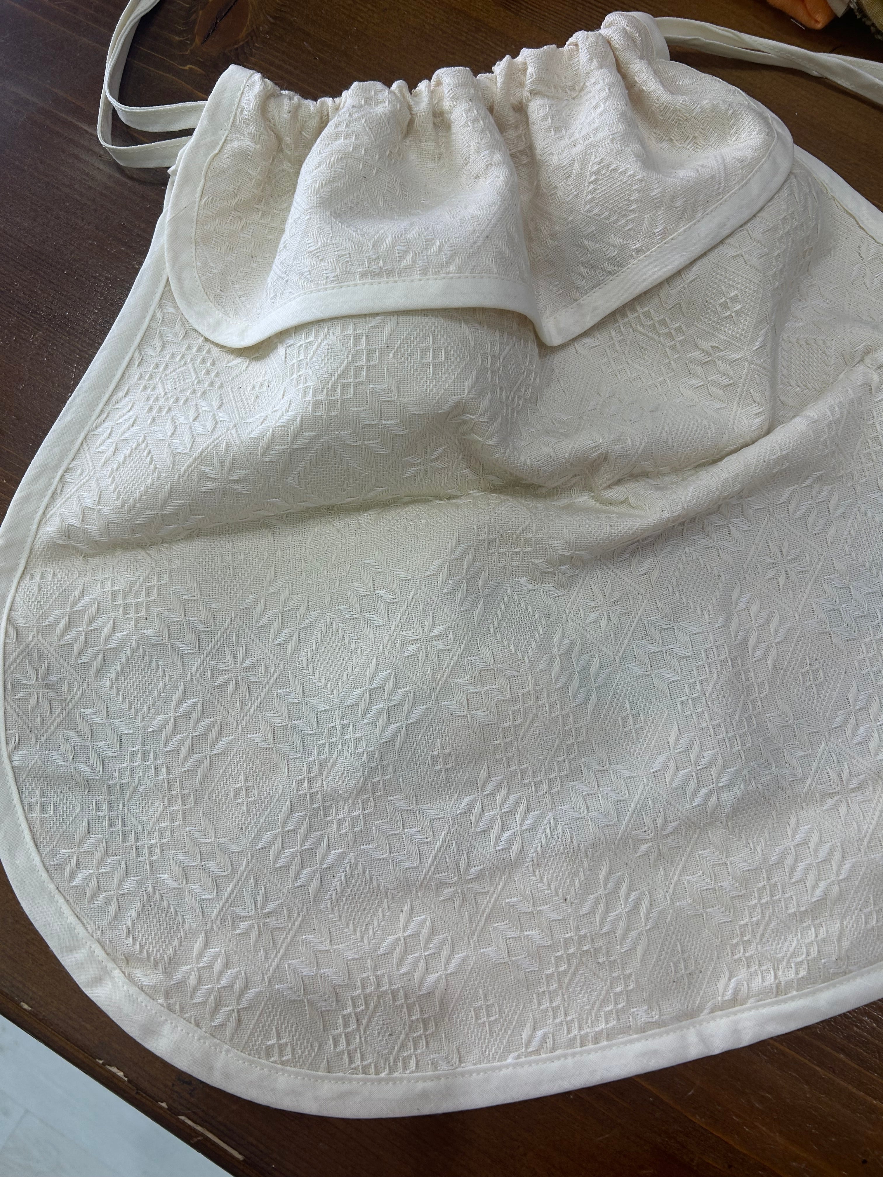 Sacco Porta Pane Uva Puro Cotone