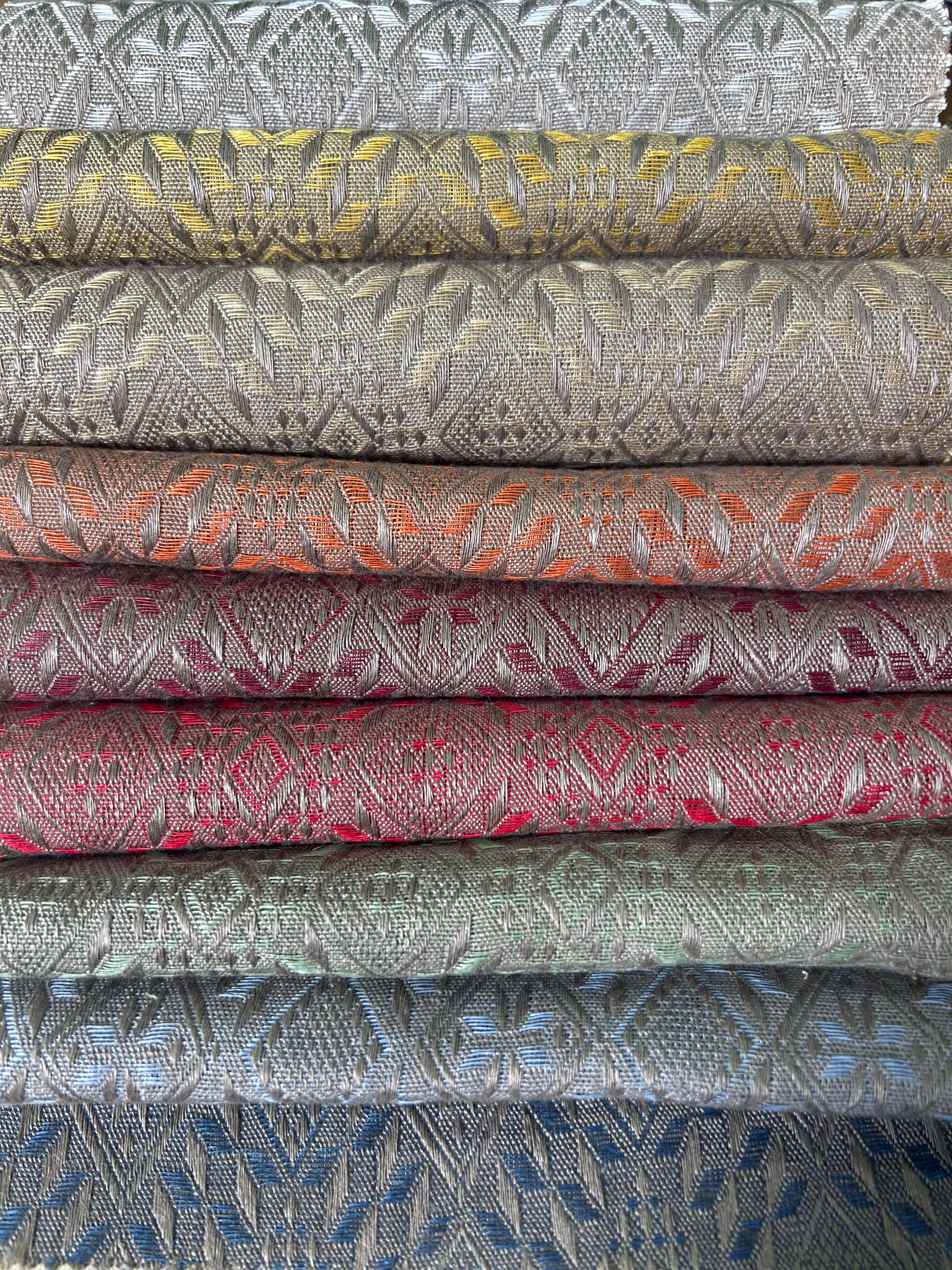 TESSUTO F. MEDAGLIONE RUSTICA PURO LINO