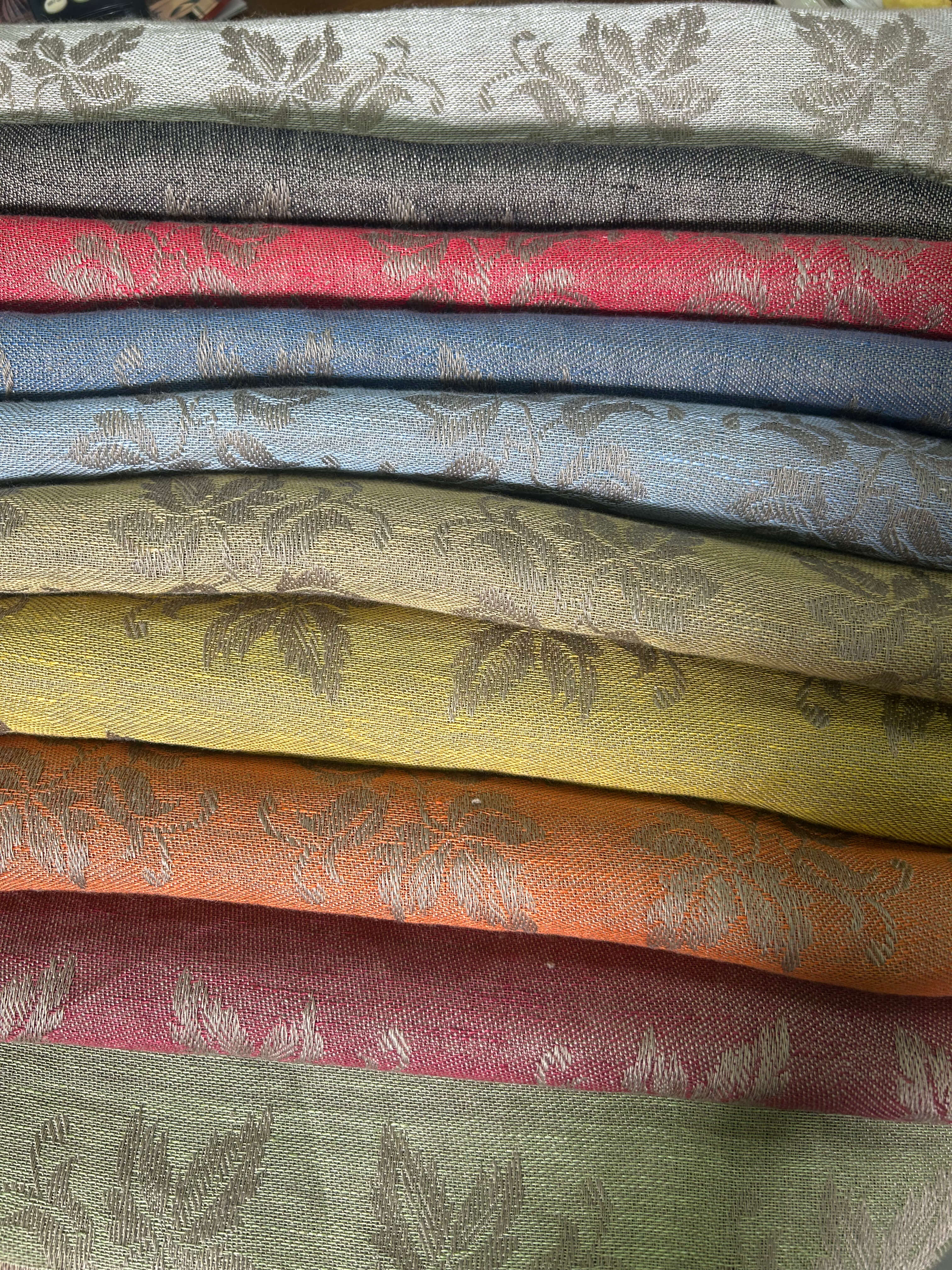 TESSUTO EDERA RUSTICA PURO LINO