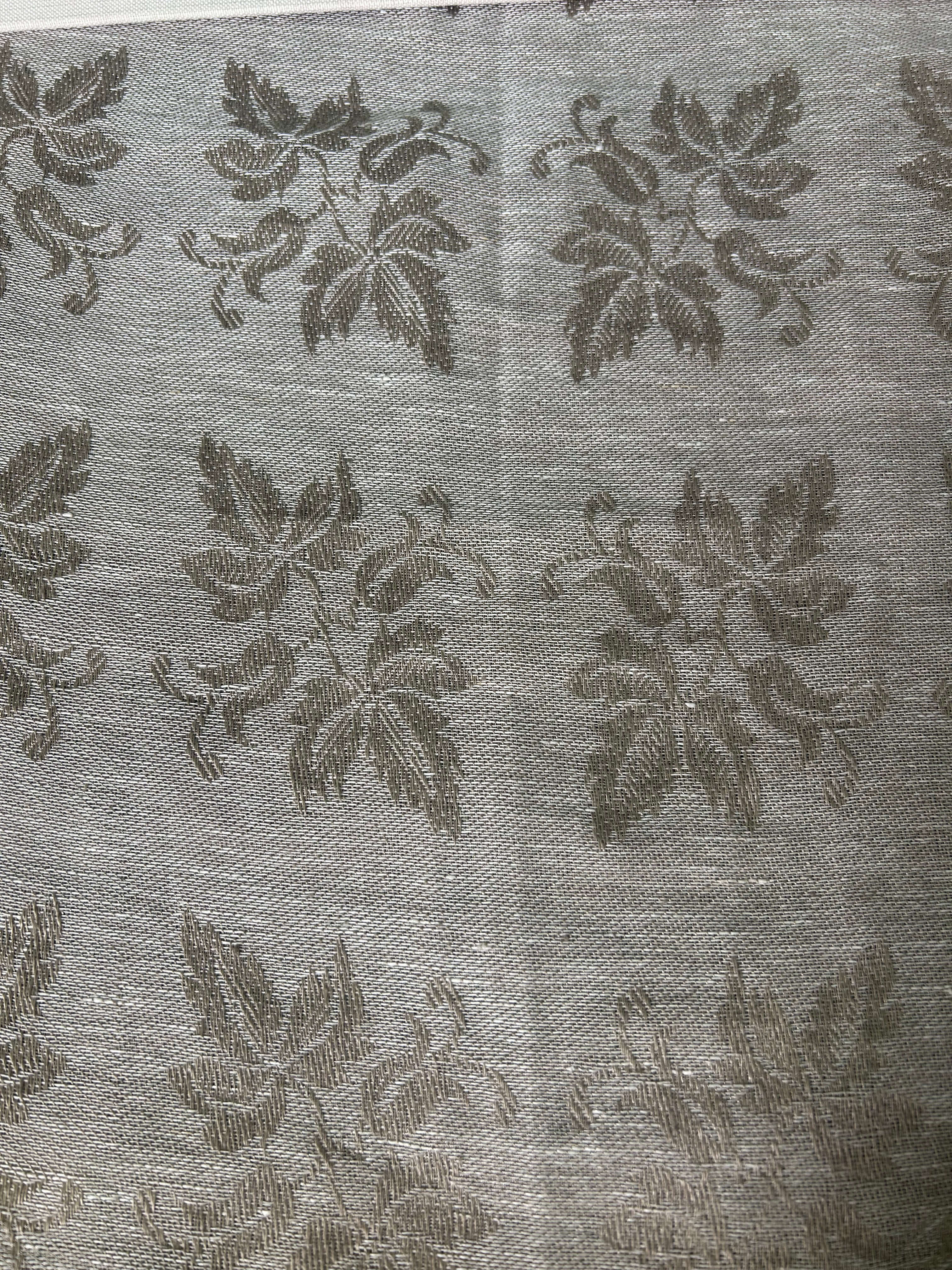 TESSUTO EDERA RUSTICA PURO LINO