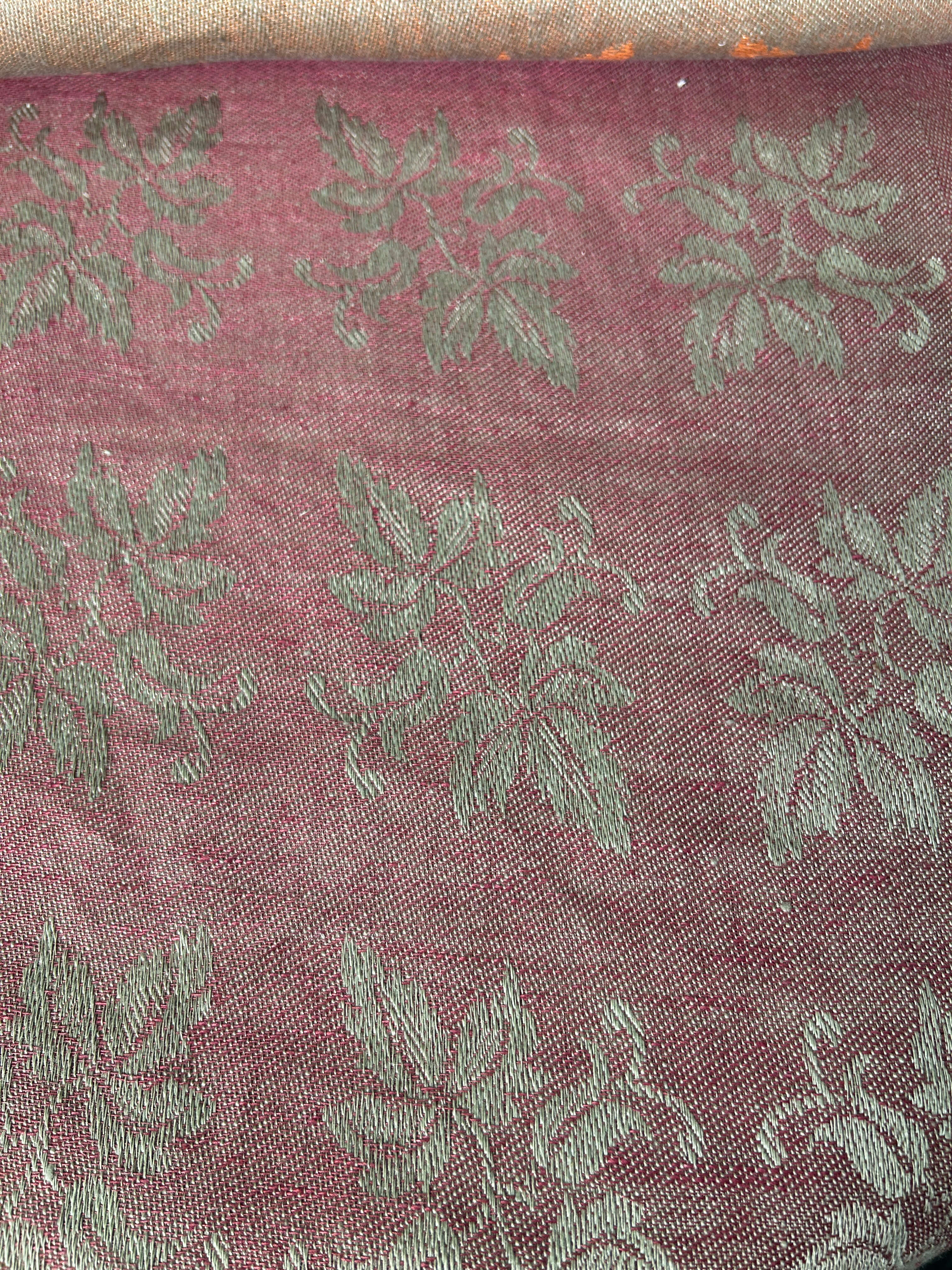 TESSUTO EDERA RUSTICA PURO LINO