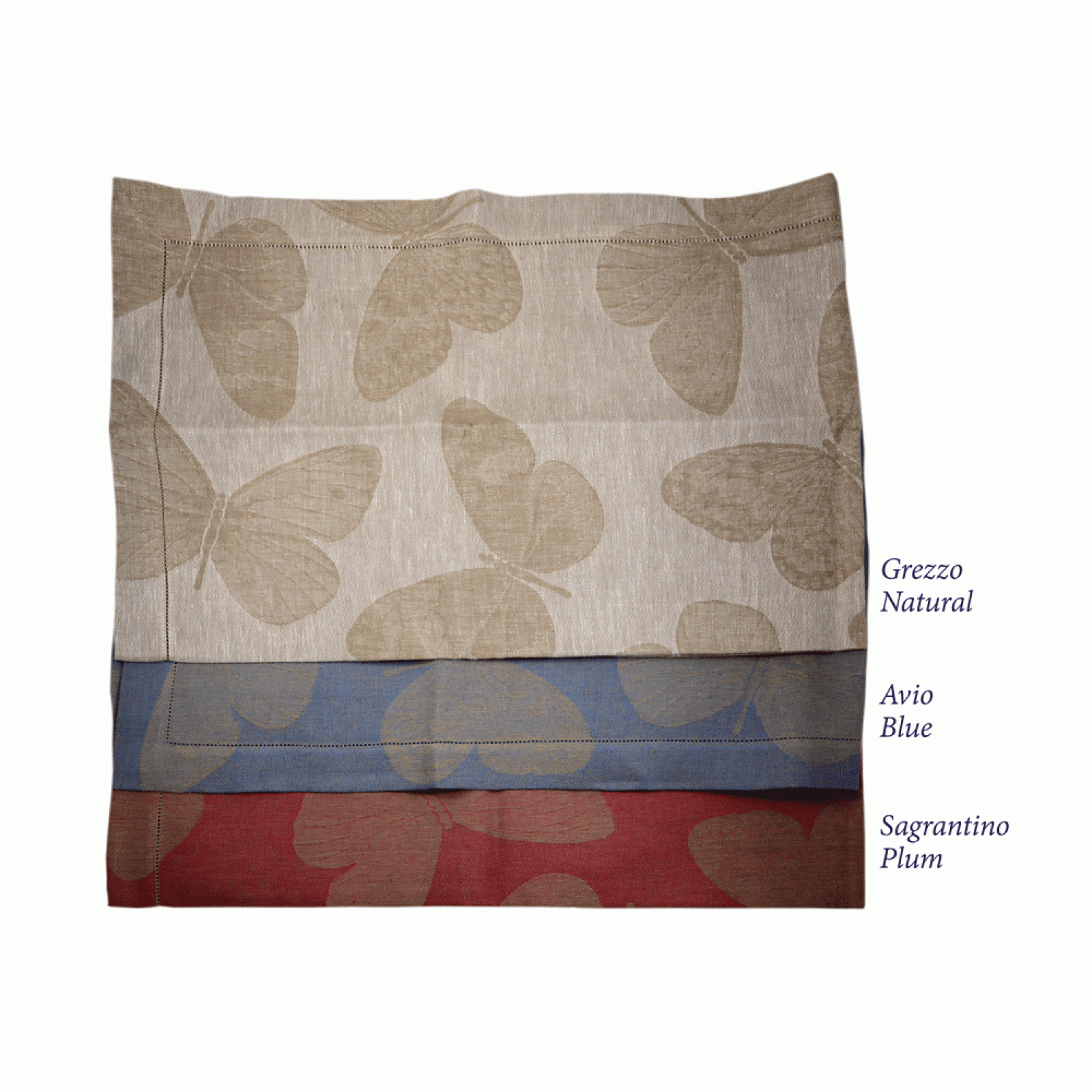 TABLE COVER FAUNA IN RUSTIC PURE LINEN